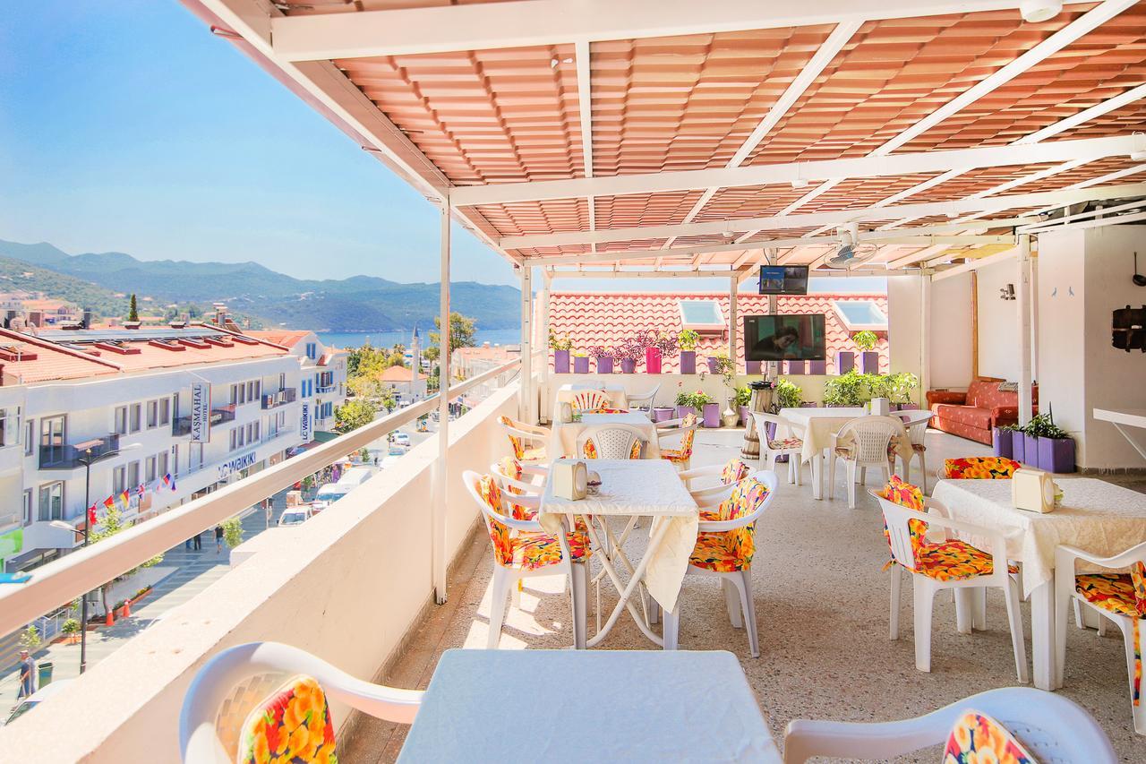 Saray Pansiyon Kaş Exteriör bild