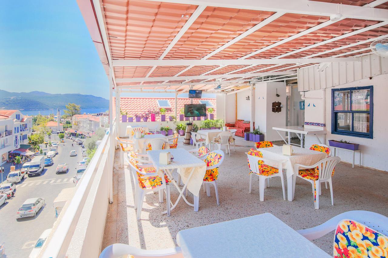 Saray Pansiyon Kaş Exteriör bild